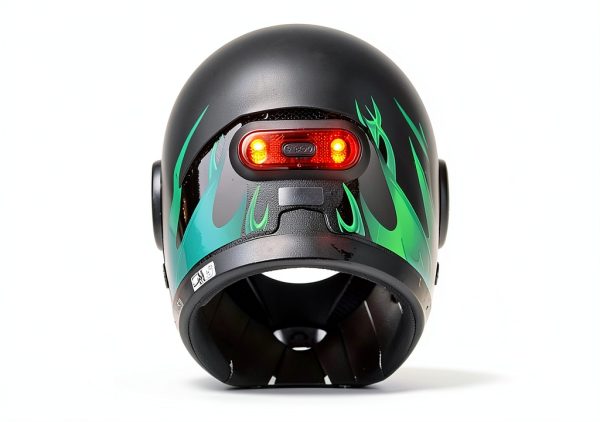 JIAN BOLAND Red LED Bike Helmet Light-2