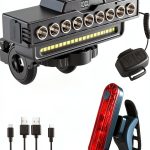Generic Bike Headlight 1500 Lumen ABS Shell Handlebar Mount-0