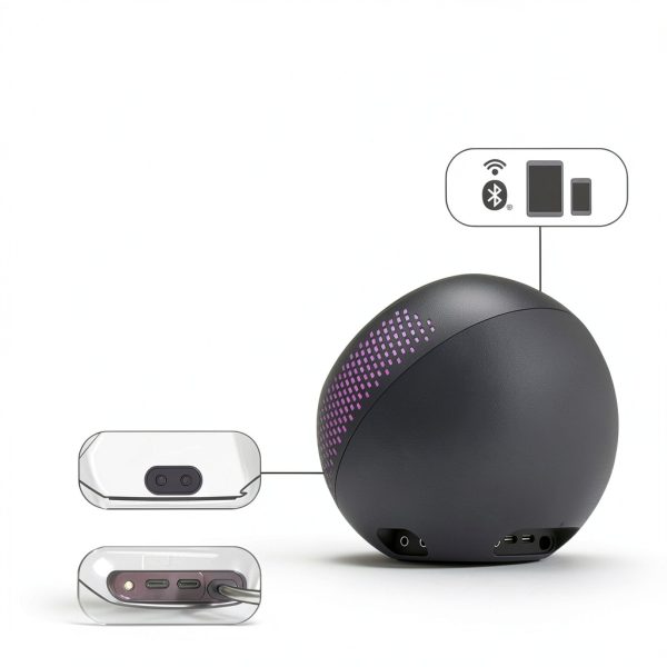Creative Pebble X Plus Computer Speakers with RGB Lighting-5