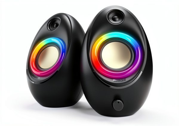 Bluedee RGB Light Computer Speakers for PC-0