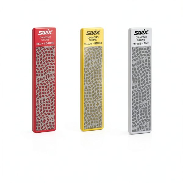 Swix Ski Diamond Stones Set Coarse Fine Medium-3
