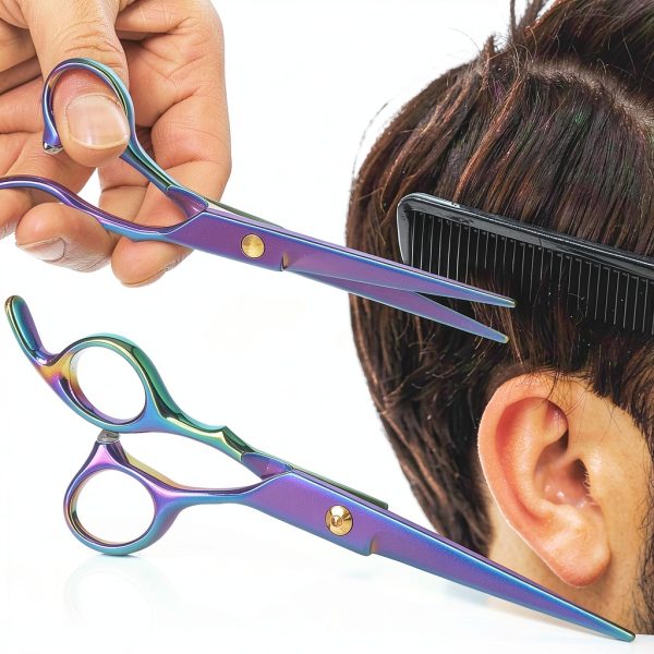Japanese 440c Hair Scissors WFOEJEJ Kit Haircut-6