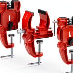 ANCHOM Ski Clamp Aluminum 3‑Piece Set for Pros-0