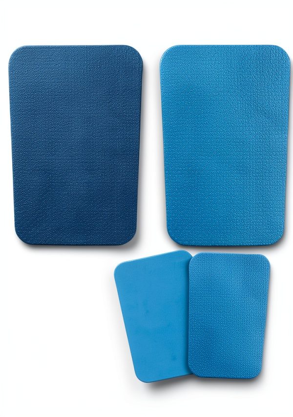 Letesult Ski Shin Pads Blue Foam 5mm Compact-0