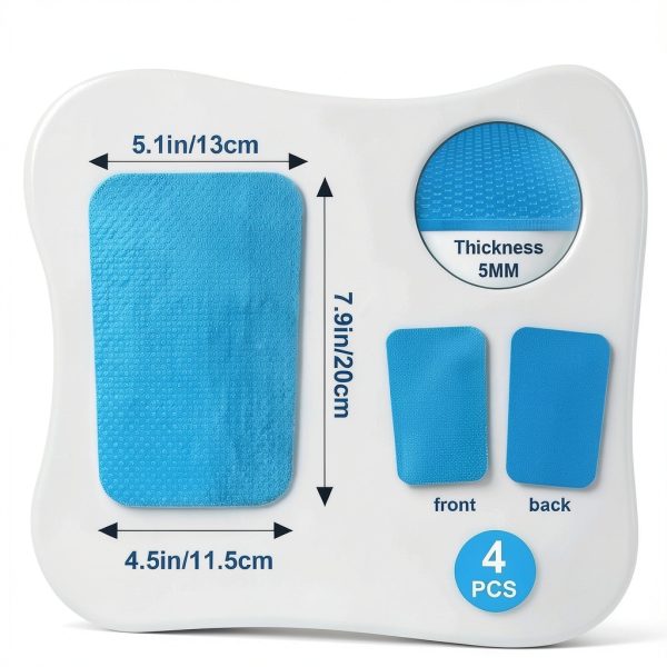 Letesult Ski Shin Pads Blue Foam 5mm Compact-1