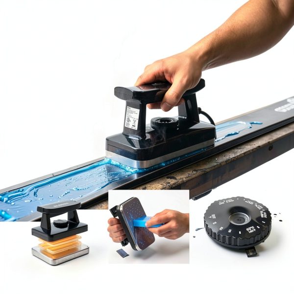 AquaJoyer Ski & Snowboard Wax Kit Black Plastic-1
