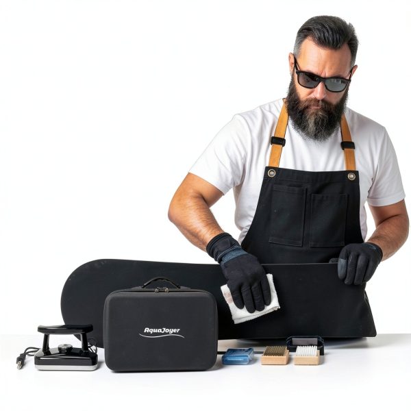 AquaJoyer Ski & Snowboard Wax Kit Black Plastic-5