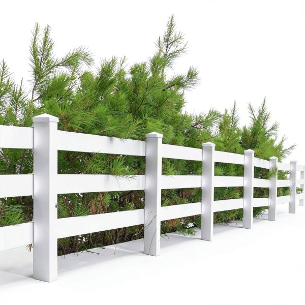 Taiyin 12 Pcs Pyramid White PVC Vinyl Post Top Caps for Deck & Fence-5
