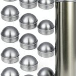 2-3/8" Chain Link Fence Post Cap by Yaocom Aluminum Round Caps 20 pcs-0