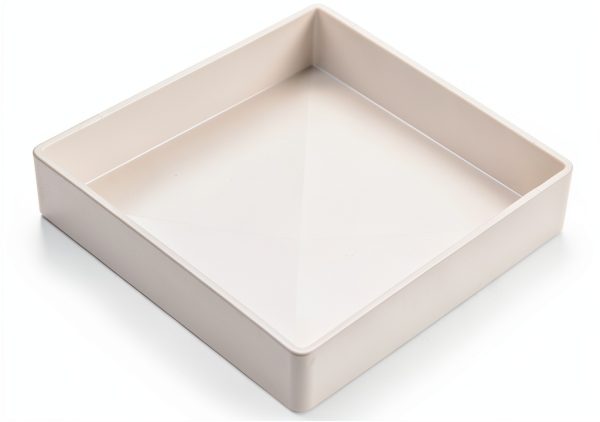 Pyramid Style Fence Post Cap by Aiwaiufu - White PVC 4in x 4in 2 Pack-1